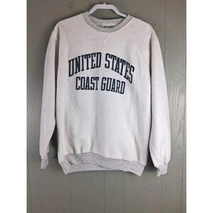 Vintage Coast Guard Gear For‎ Sports Sweatshirt Large Reversible Reverse Weave